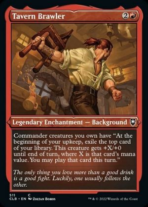 Tavern Brawler - Commander Legends: Battle for Baldur's Gate-(511)-Foil
