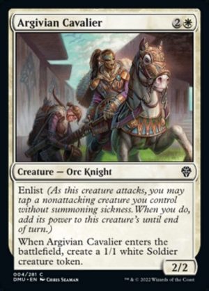 Argivian Cavalier - Dominaria United-(004)