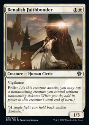 Benalish Faithbonder - Dominaria United-(007)-Foil