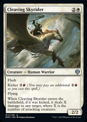 Cleaving Skyrider - Dominaria United-(012)