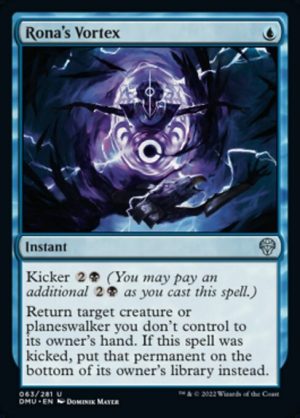 Rona's Vortex - Dominaria United-(063)-Foil