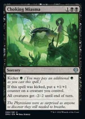 Choking Miasma - Dominaria United-(086)-Foil