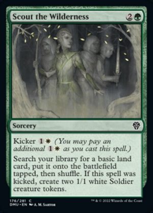 Scout the Wilderness - Dominaria United-(176)-Foil