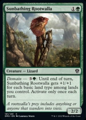 Sunbathing Rootwalla - Dominaria United-(181)