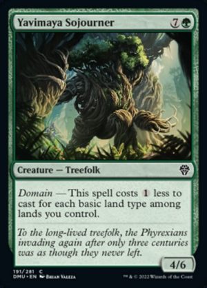 Yavimaya Sojourner - Dominaria United-(191)-Foil