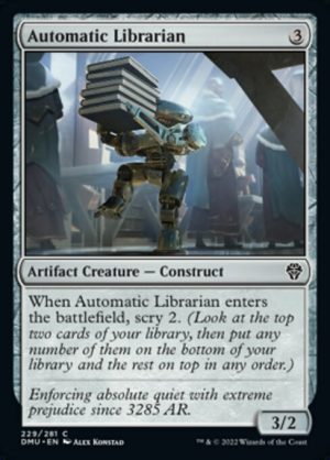 Automatic Librarian - Dominaria United-(229)