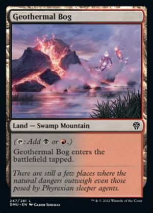 Geothermal Bog - Dominaria United-(247)-Foil