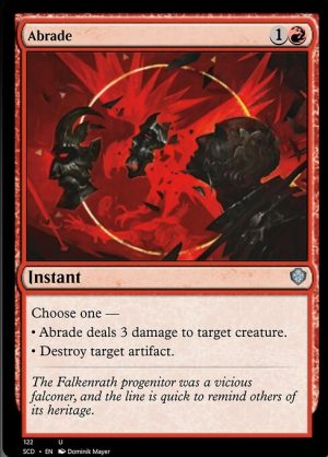 Abrade - Starter Commander Decks-(122)