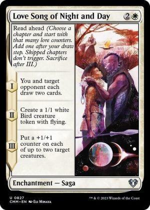 Love Song of Night and Day - Commander Masters-(827)-Foil