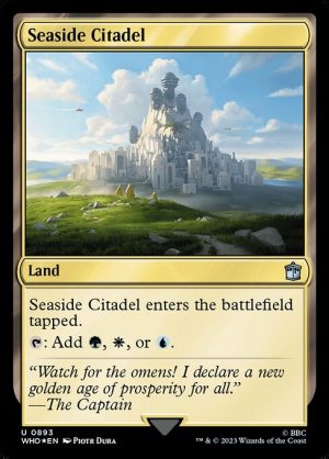 Seaside Citadel - Doctor Who-(893)-Foil