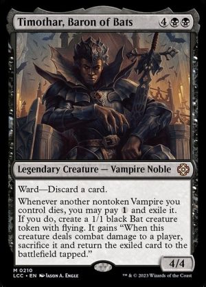 Timothar, Baron of Bats - The Lost Caverns of Ixalan Commander-(210)