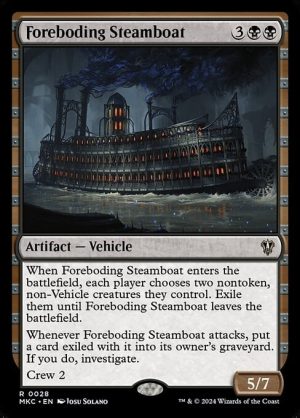 Foreboding Steamboat - Murders at Karlov Manor Commander-(028)