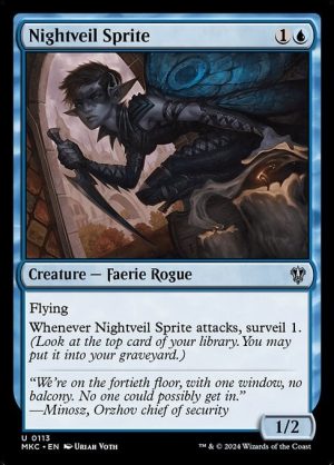 Nightveil Sprite - Murders at Karlov Manor Commander-(113)