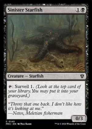 Sinister Starfish - Murders at Karlov Manor Commander-(140)
