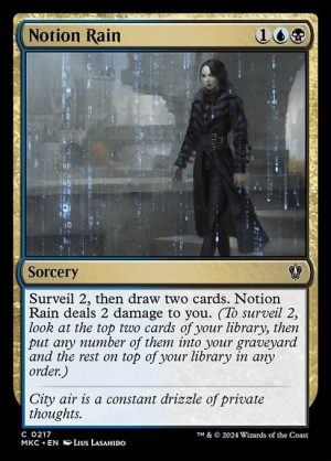 Notion Rain - Murders at Karlov Manor Commander-(217)
