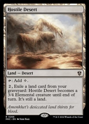 Hostile Desert - Murders at Karlov Manor Commander-(266)