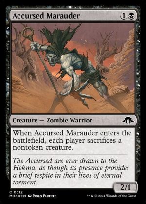 Accursed Marauder - Modern Horizons 3-(512)-Foil