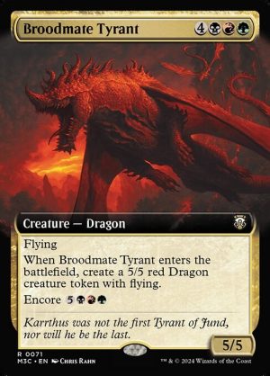 Broodmate Tyrant - Modern Horizons 3 Commander-(071)
