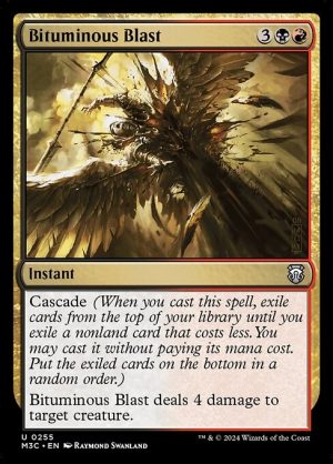 Bituminous Blast - Modern Horizons 3 Commander-(255)