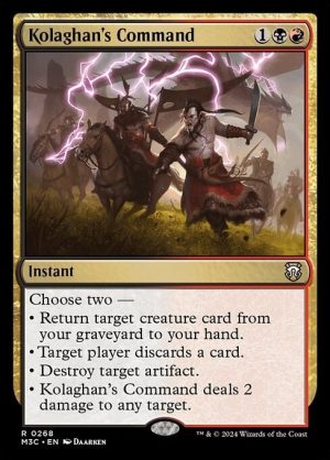 Kolaghan's Command - Modern Horizons 3 Commander-(268)