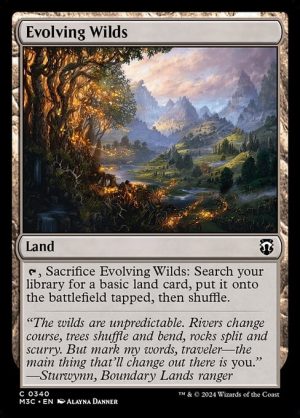 Evolving Wilds - Modern Horizons 3 Commander-(340)