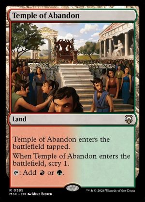 Temple of Abandon - Modern Horizons 3 Commander-(385)