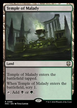 Temple of Malady - Modern Horizons 3 Commander-(388)