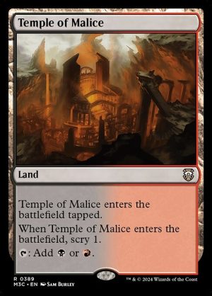 Temple of Malice - Modern Horizons 3 Commander-(389)