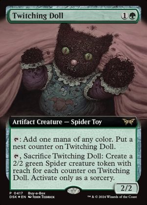 Twitching Doll - Duskmourn: House of Horror-(417)-Foil