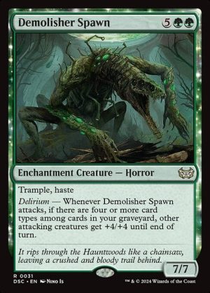Demolisher Spawn - Duskmourn: House of Horror Commander-(031)