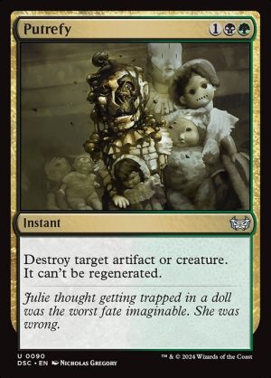 Putrefy - Duskmourn: House of Horror Commander-(090)