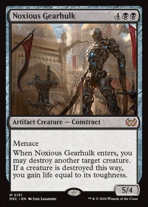 Noxious Gearhulk - Duskmourn: House of Horror Commander-(151)