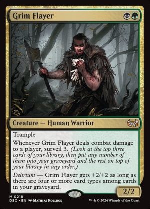 Grim Flayer - Duskmourn: House of Horror Commander-(218)