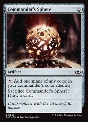 Commander's Sphere - Duskmourn: House of Horror Commander-(244)
