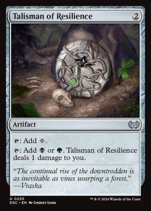 Talisman of Resilience - Duskmourn: House of Horror Commander-(255)