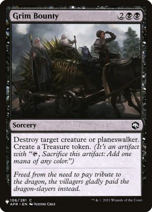 Grim Bounty - The List-(106)-Foil