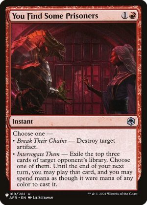 You Find Some Prisoners - The List-(169)