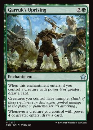 Garruk's Uprising - Foundations-(220)