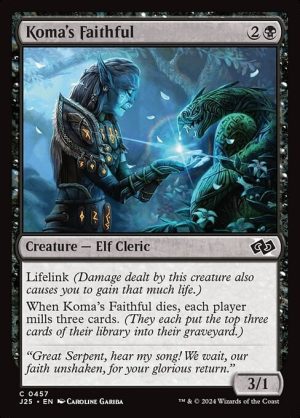 Koma's Faithful - Foundations Jumpstart-(457)-Foil