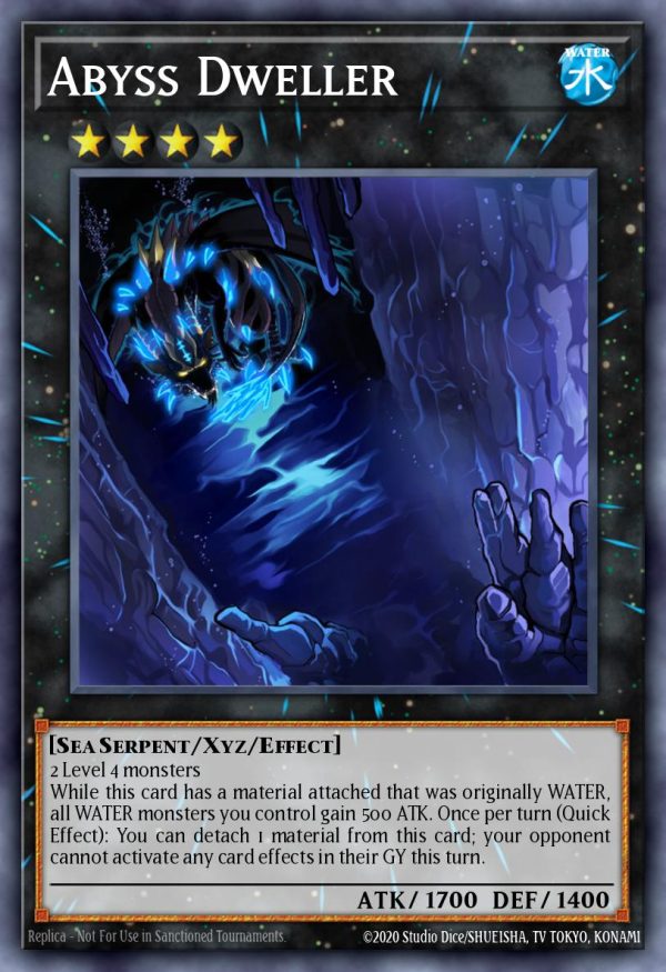Abyss Dweller - (Rare)- (Crossover Breakers) - (CRBR-EN012)