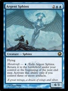 Argent Sphinx - Scars of Mirrodin-(028)