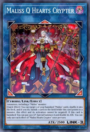 Maliss Q Hearts Crypter - (Ultra Rare)- (Crossover Breakers) - (CRBR-EN020)