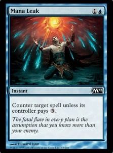 Mana Leak - Magic 2012-(063)