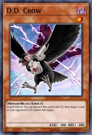 D.D. Crow - (Secret Rare)- (25th Anniversary Rarity Collection II) - (RA02-EN002)