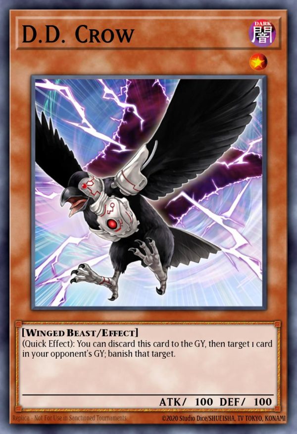D.D. Crow - (Ultra Rare)- (25th Anniversary Rarity Collection II) - (RA02-EN002)