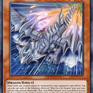 Blue-Eyes Jet Dragon - (Secret Rare)- (25th Anniversary Rarity Collection II) - (RA02-EN017)