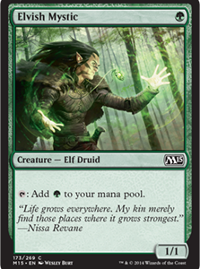 Elvish Mystic - Magic 2015 Core Set-(173)