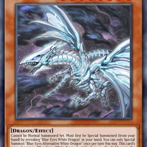 Blue-Eyes Alternative White Dragon - (Platinum Secret Rare)- (25th Anniversary Rarity Collection II) - (RA02-EN010)