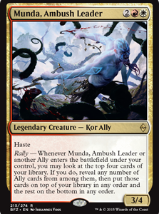 Munda, Ambush Leader - Battle for Zendikar-(215)