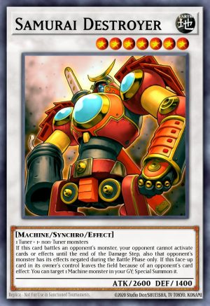 Samurai Destroyer - (Super Rare)- (OTS Tournament Pack 26) - (OP26-EN008)